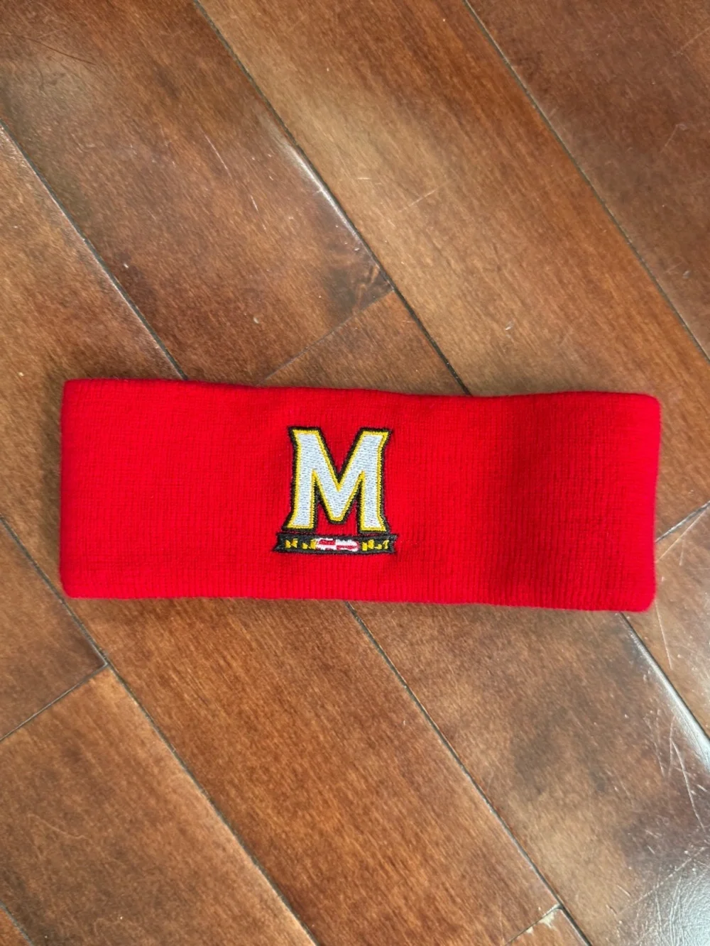 Women's Top of the World Maryland Terrapins Red Knit Winter Ear Warmer Headband